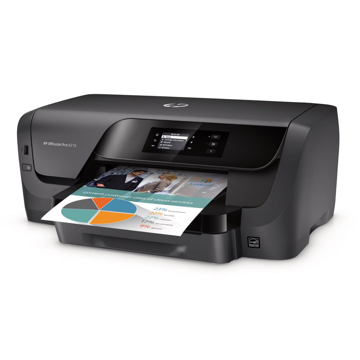 Printer HP Officejet Pro 8210 - Cartouches Certifiées