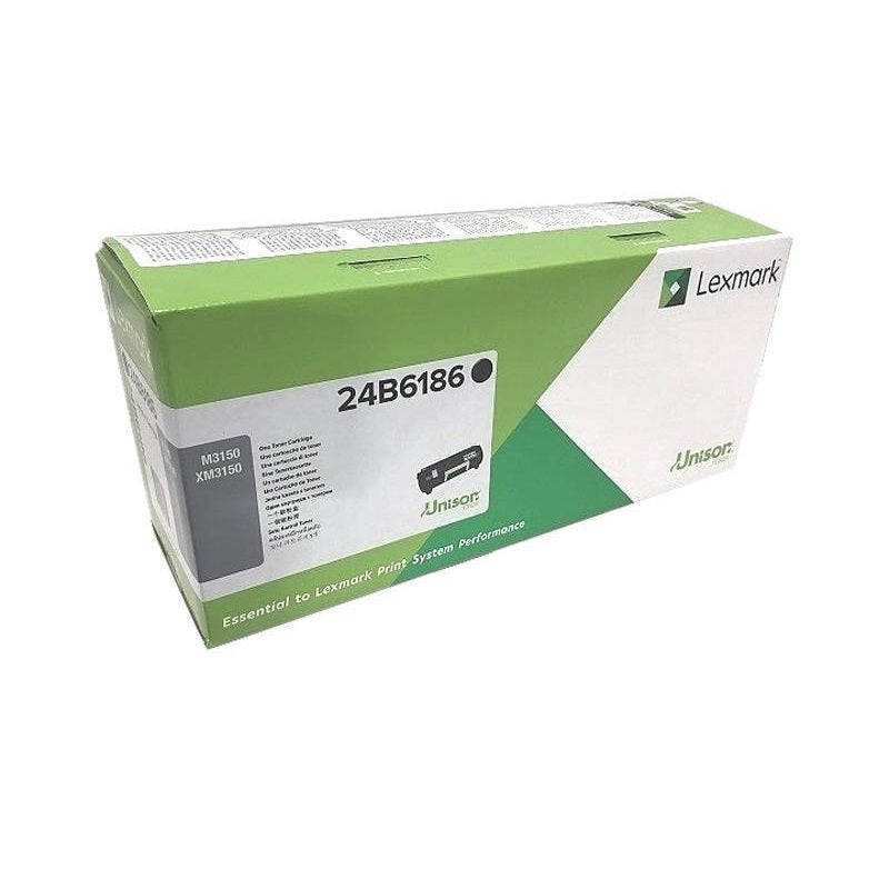 LEXMARK 24B6186 Black Original Toner Cartridge - Cartouches Certifiées