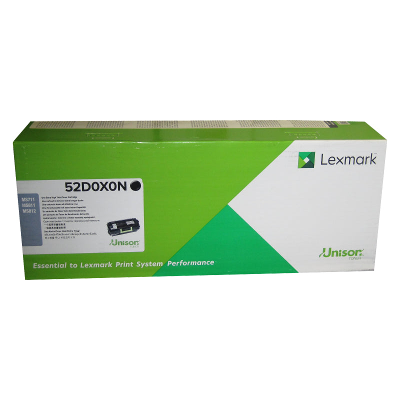 LEXMARK 52D0X0N Black Original Toner Cartridge - Cartouches Certifiées