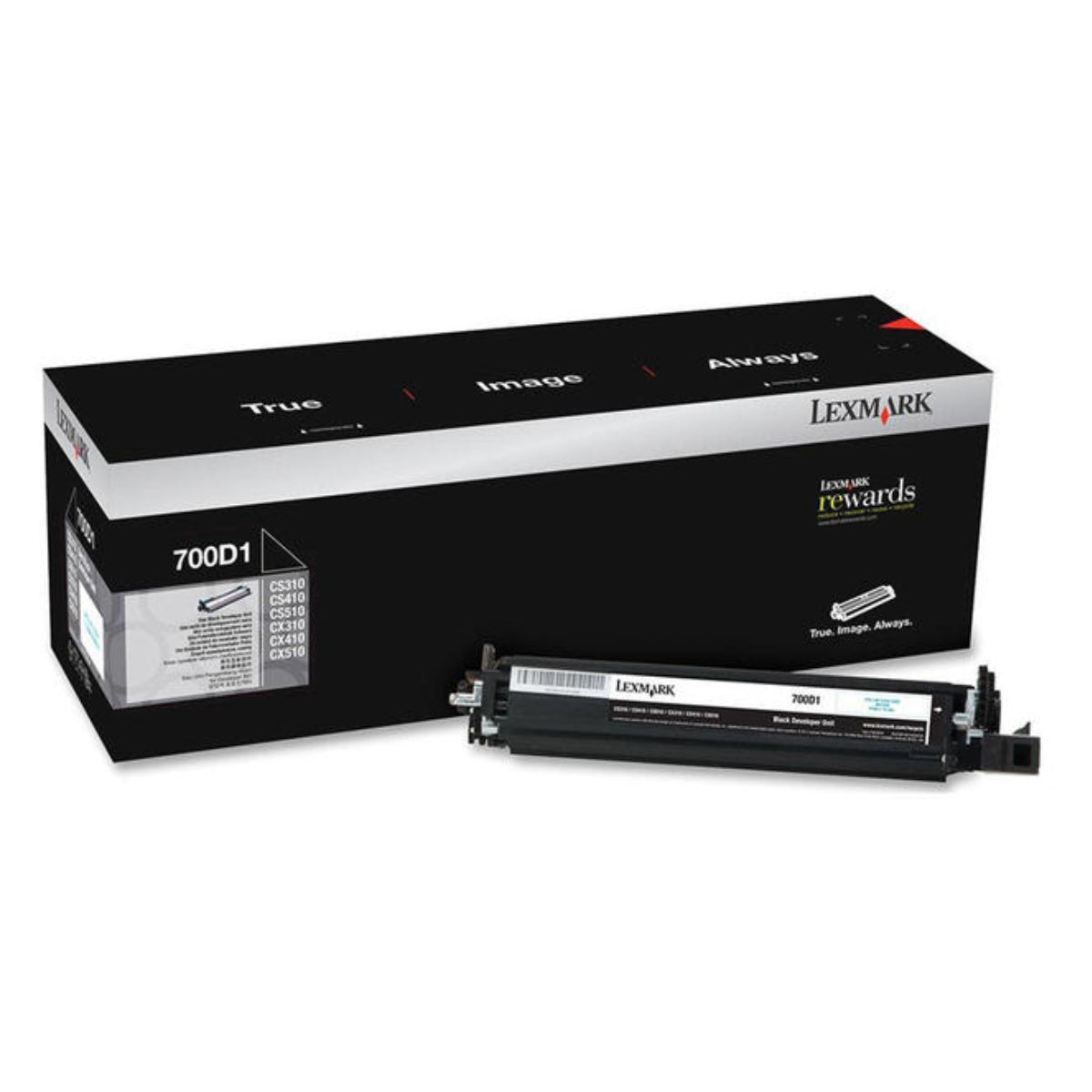 LEXMARK 70C0D10 Black Original Developer - Cartouches Certifiées