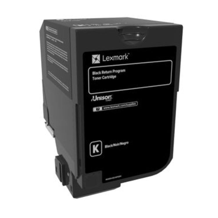 LEXMARK 74C10K0 Black Original Toner Cartridge - Cartouches Certifiées