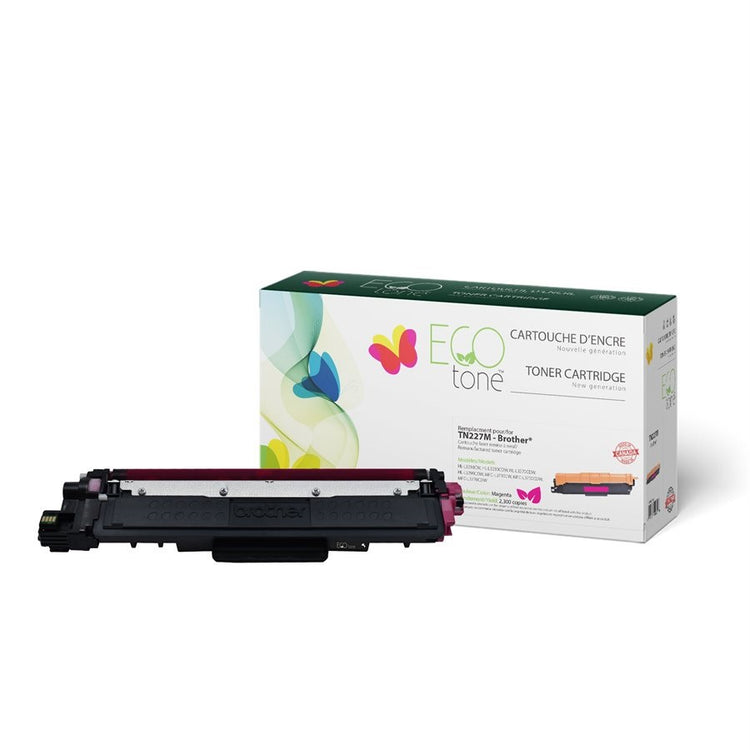Refurbished BROTHER TN-227M Magenta Toner Cartridge - Cartouches Certifiées
