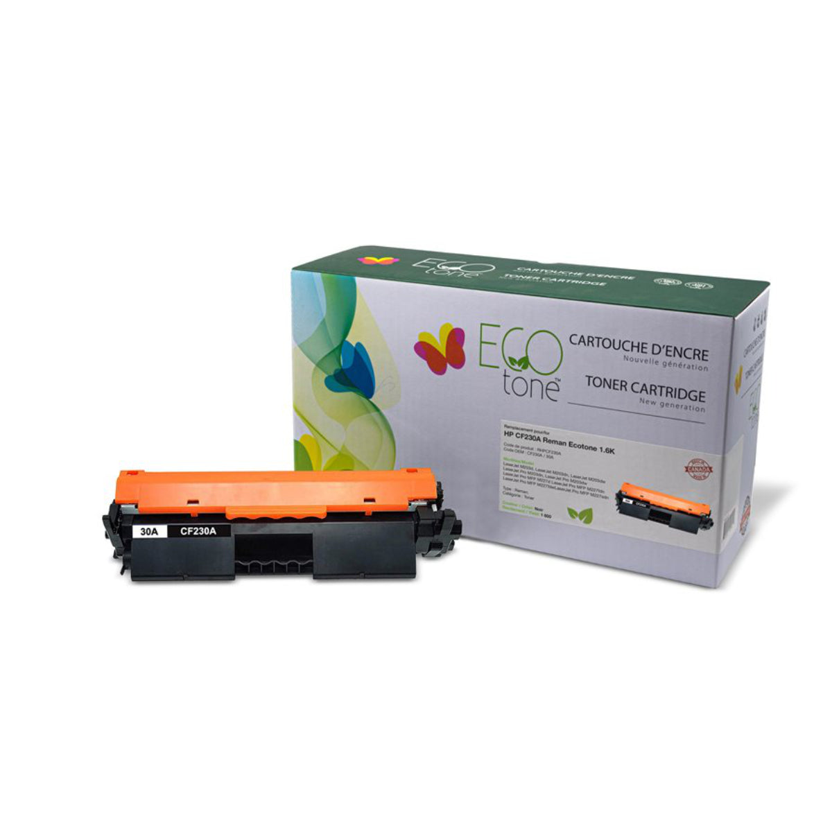 Refurbished HP (30A) Black Toner Cartridge - Cartouches Certifiées