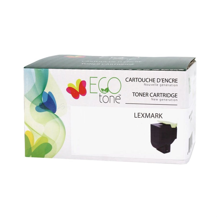 Refurbished LEXMARK 80C1HY0 (80C0H40) Yellow Toner Cartridge - Cartouches Certifiées