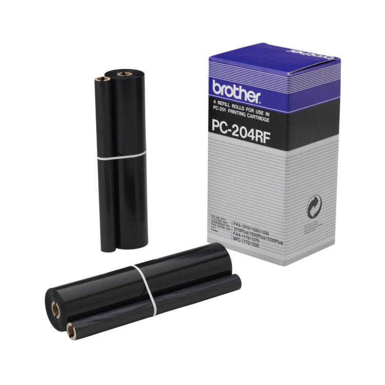 BROTHER PC-204RF Black Original Thermal ribbon - Cartouches Certifiées