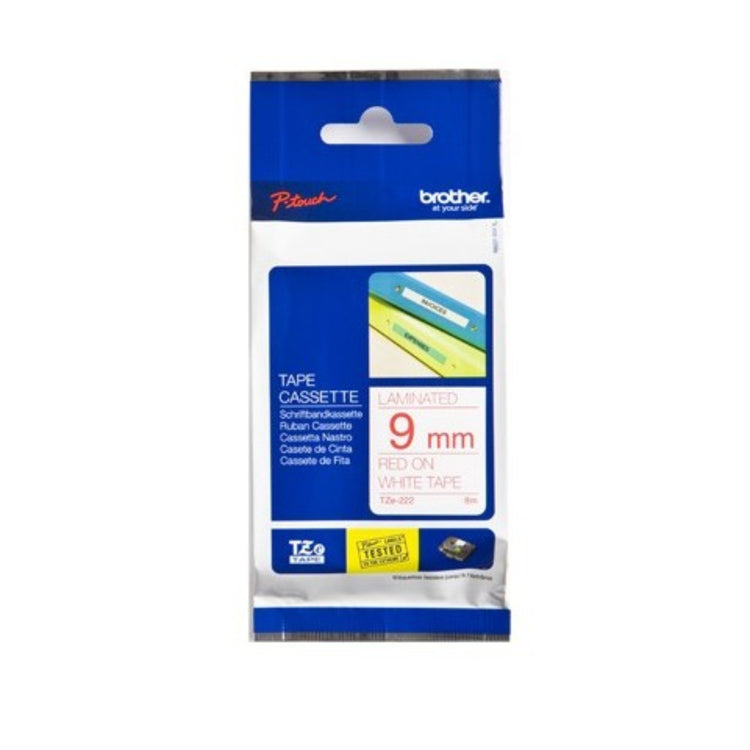 BROTHER TZe-222 Original Thermal ribbon - Cartouches Certifiées