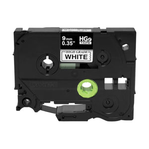 BROTHER HGe2215PK Black on White Original Thermal ribbon - Cartouches Certifiées