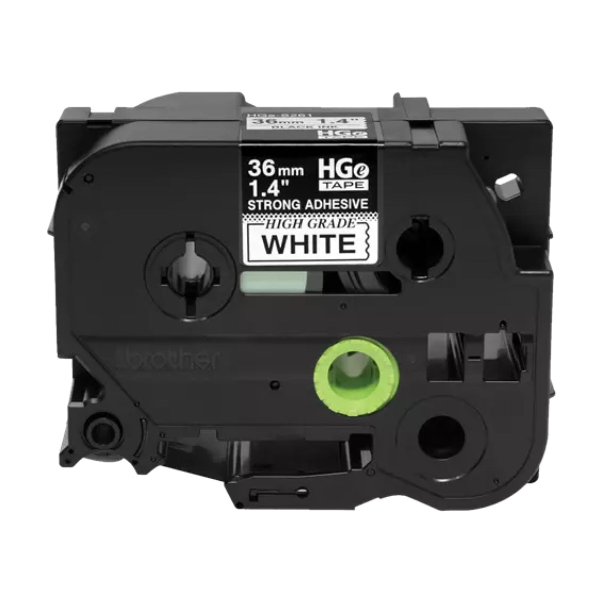 BROTHER HGe-S2615PK Black on White Original Thermal ribbon - Cartouches Certifiées