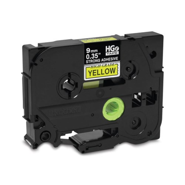 BROTHER HGe-S6215PK Black on Yellow Original Thermal ribbon - Cartouches Certifiées