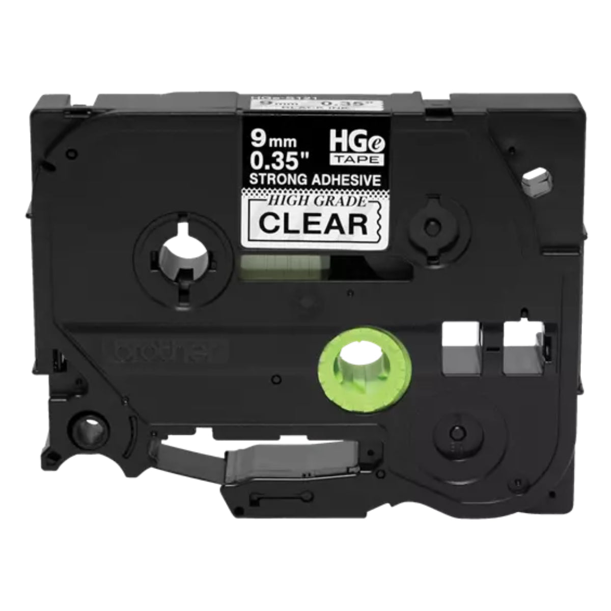 BROTHER HGe-S1215PK Black on Transparent Original Thermal ribbon - Cartouches Certifiées