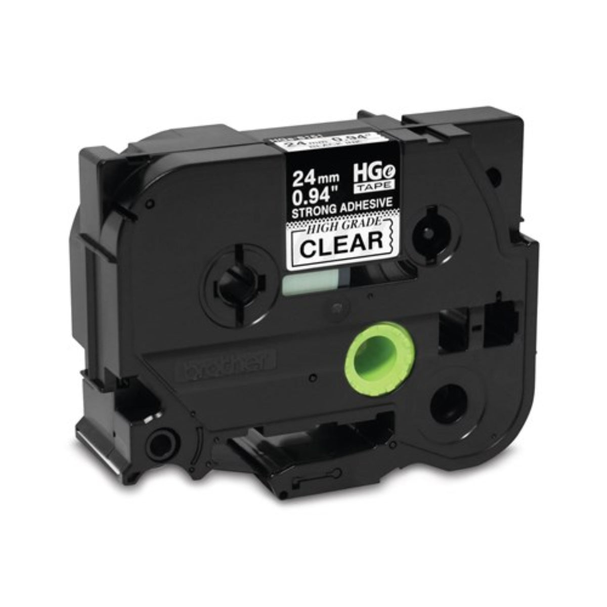 BROTHER HGe-S1515PK Black on Transparent Original Thermal ribbon - Cartouches Certifiées