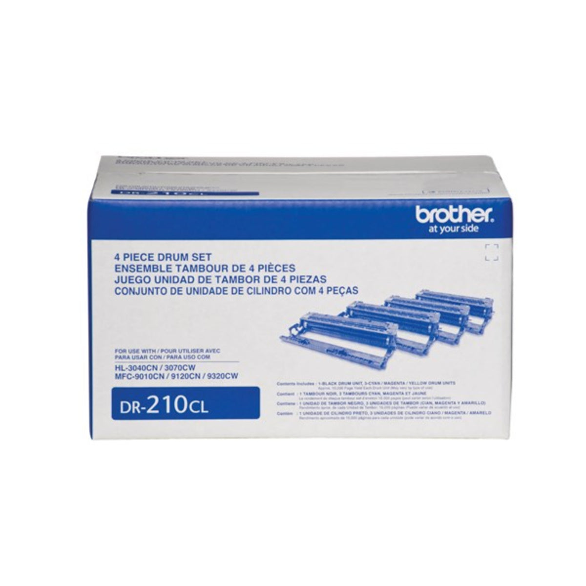 BROTHER DR-210CL Color Original Drum - Cartouches Certifiées