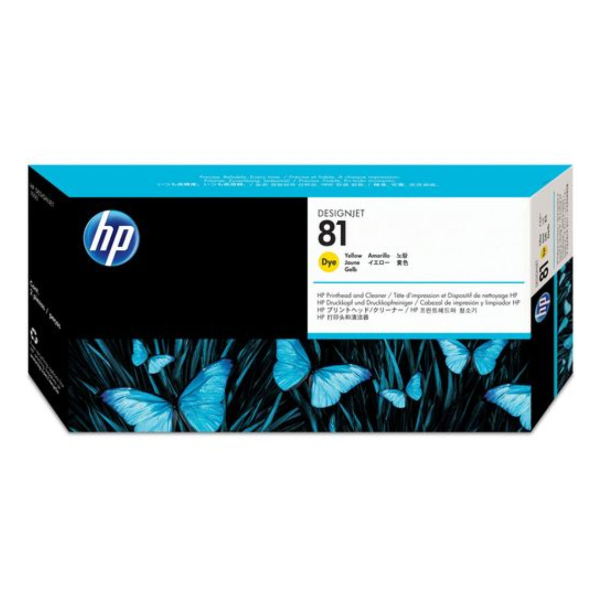 HP 81 (C4953A) Yellow Original Printhead - Cartouches Certifiées