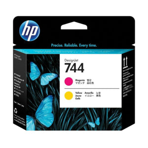 HP 744PHM/Y (F9J87A) PHMBY Original Cartridge and printhead - Cartouches Certifiées