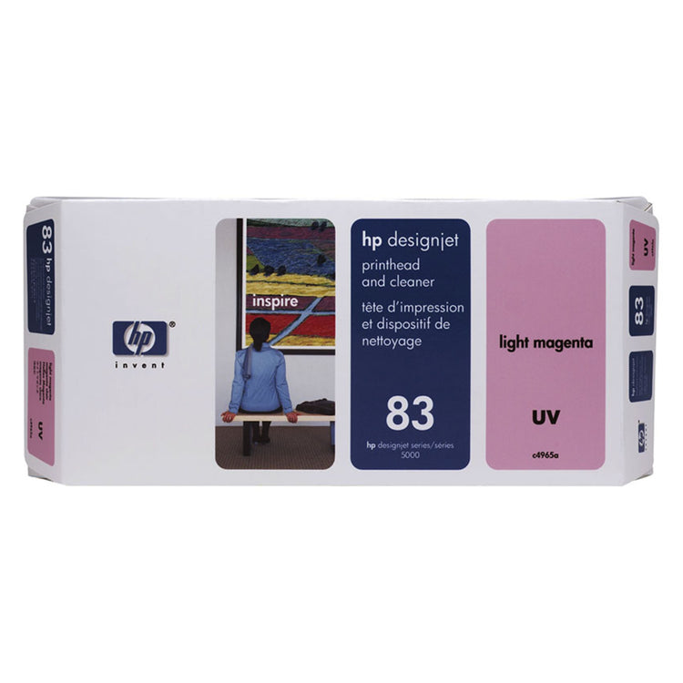 HP 83 (C4965A) Light Magenta Original Printhead - Cartouches Certifiées